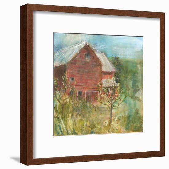 Barn Orchard-Sue Schlabach-Framed Art Print