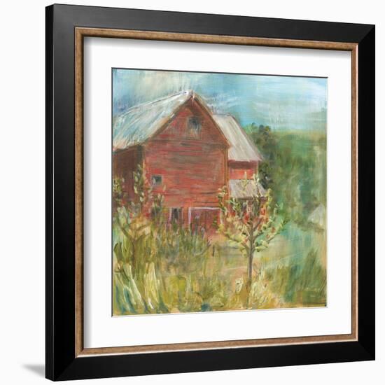 Barn Orchard-Sue Schlabach-Framed Art Print