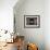 Barn Owl Flying into Building Through Window Carrying Mouse Prey, Girona, Spain-Inaki Relanzon-Framed Photographic Print displayed on a wall