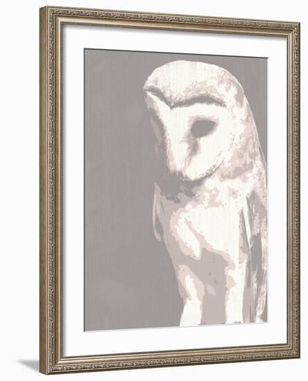 Barn Owl-Sasha Blake-Framed Giclee Print