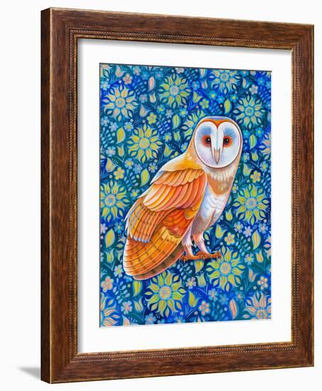 Barn Owl-Jane Tattersfield-Framed Giclee Print