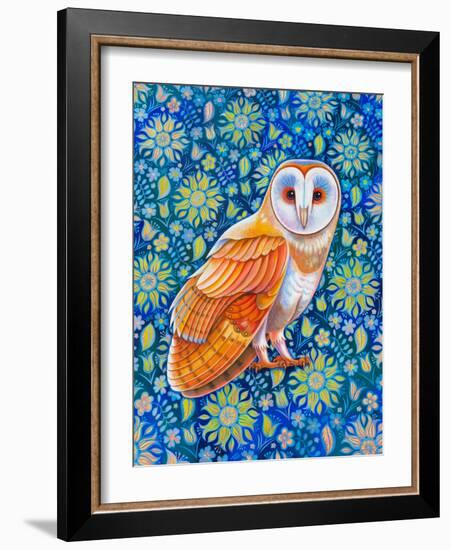 Barn Owl-Jane Tattersfield-Framed Giclee Print