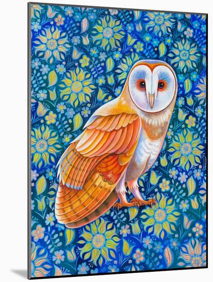 Barn Owl-Jane Tattersfield-Mounted Giclee Print