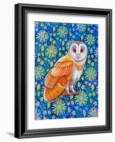 Barn Owl-Jane Tattersfield-Framed Giclee Print