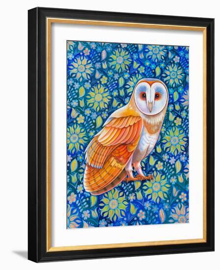 Barn Owl-Jane Tattersfield-Framed Giclee Print