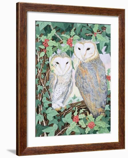 Barn Owls-Suzanne Bailey-Framed Giclee Print