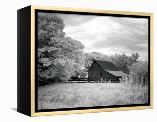 Barn, Route 66-Carol Highsmith-Framed Stretched Canvas