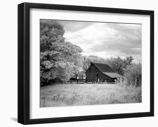 Barn, Route 66-Carol Highsmith-Framed Photo