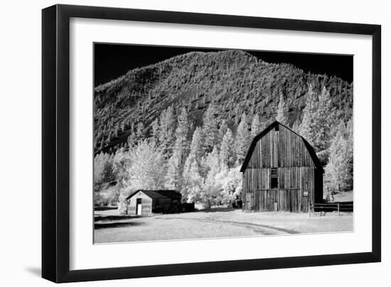 Barn, Rural Montana-Carol Highsmith-Framed Photo