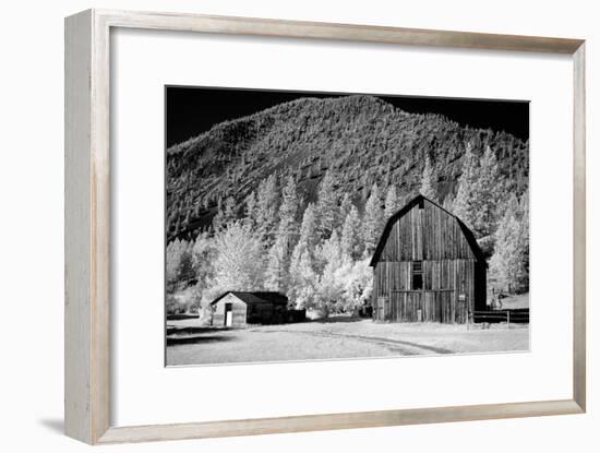 Barn, Rural Montana-Carol Highsmith-Framed Photo