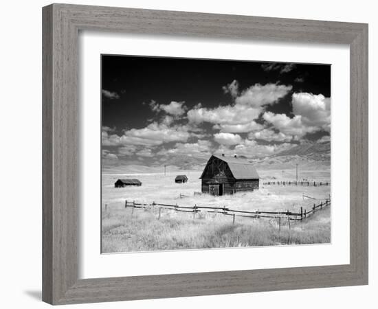 Barn, Rural Montana-Carol Highsmith-Framed Photo