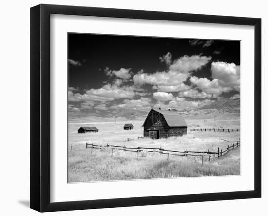Barn, Rural Montana-Carol Highsmith-Framed Photo