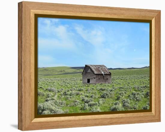 Barn Scene III-James McLoughlin-Framed Premier Image Canvas