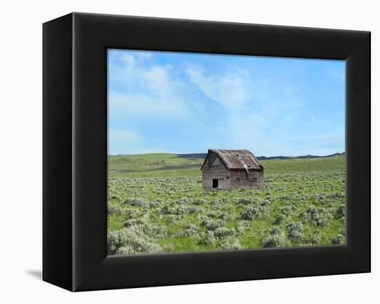 Barn Scene III-James McLoughlin-Framed Premier Image Canvas