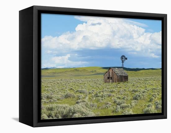 Barn Scene IV-James McLoughlin-Framed Premier Image Canvas