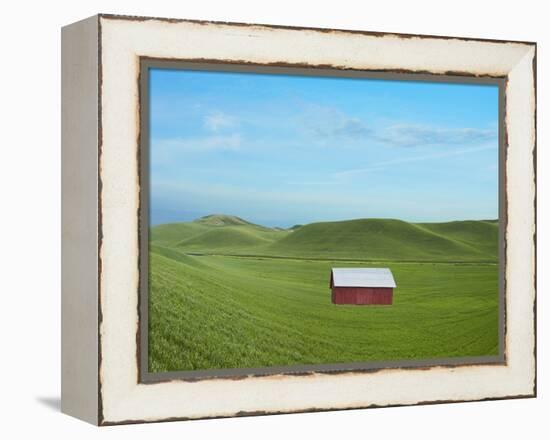 Barn Scene VI-James McLoughlin-Framed Premier Image Canvas