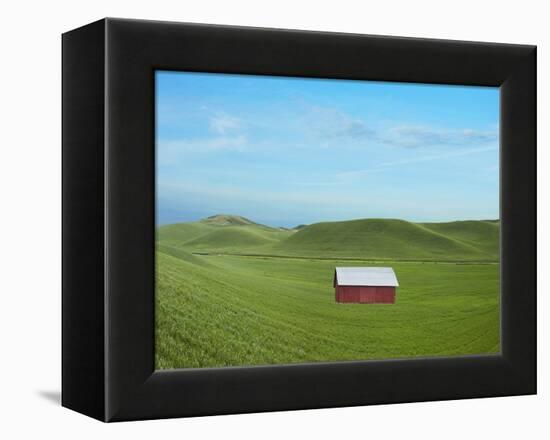 Barn Scene VI-James McLoughlin-Framed Premier Image Canvas