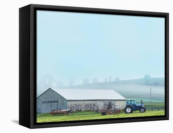 Barn Scene VII-James McLoughlin-Framed Premier Image Canvas