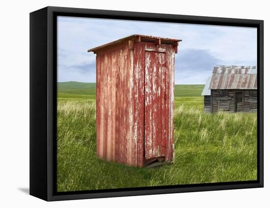 Barn Scene XIII-James McLoughlin-Framed Premier Image Canvas