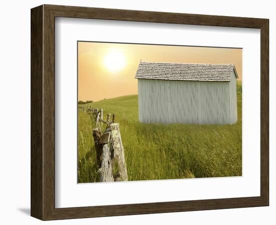 Barn Scene XVII-James McLoughlin-Framed Photographic Print