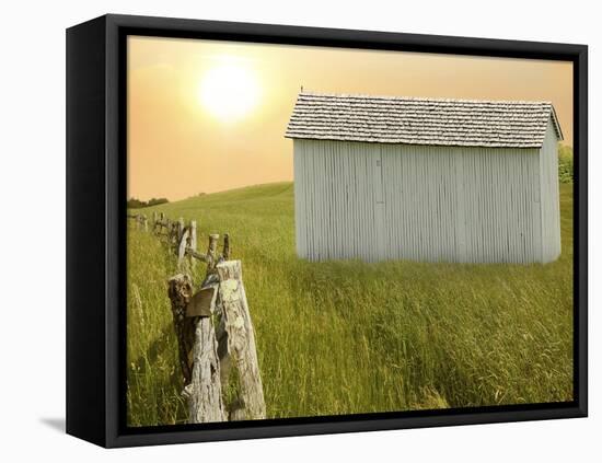 Barn Scene XVII-James McLoughlin-Framed Premier Image Canvas