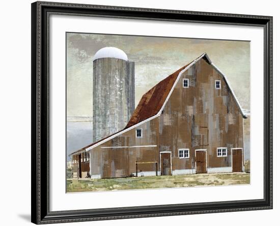 Barn Silo - Abilene-Mark Chandon-Framed Giclee Print