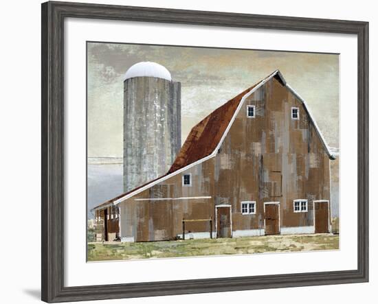 Barn Silo - Abilene-Mark Chandon-Framed Giclee Print