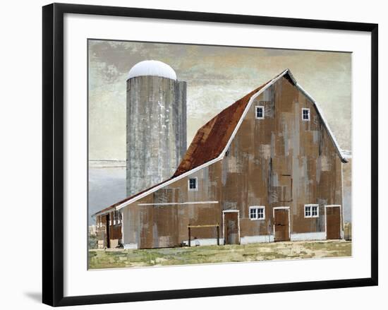 Barn Silo - Abilene-Mark Chandon-Framed Giclee Print