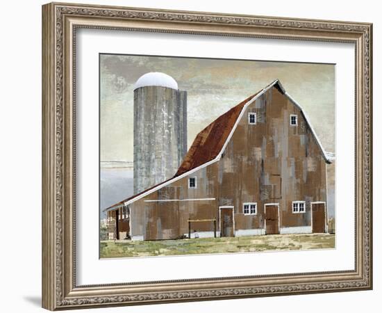 Barn Silo - Abilene-Mark Chandon-Framed Giclee Print