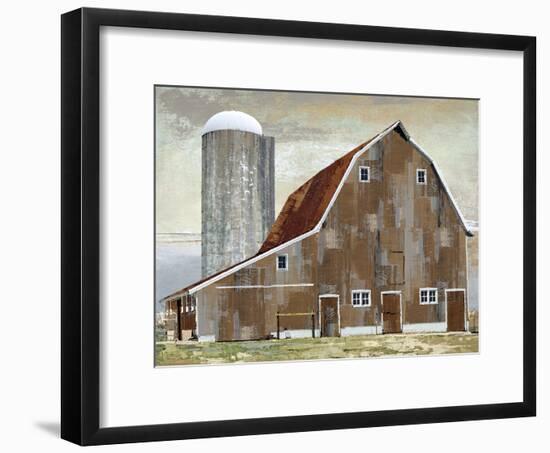 Barn Silo - Abilene-Mark Chandon-Framed Giclee Print