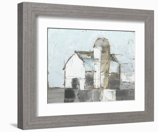 Barn & Silo I-Ethan Harper-Framed Art Print