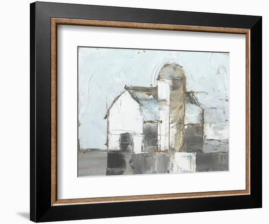 Barn & Silo I-Ethan Harper-Framed Art Print