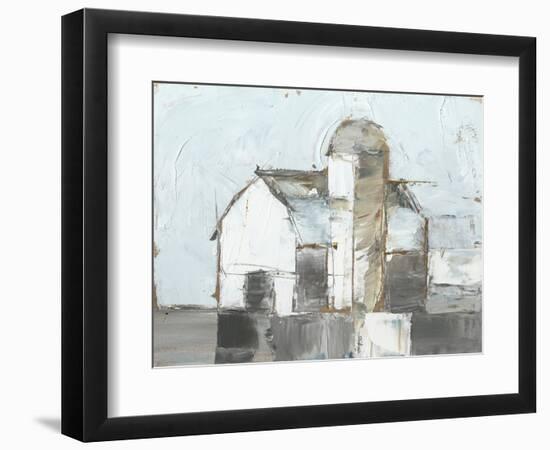 Barn & Silo I-Ethan Harper-Framed Art Print