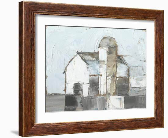 Barn & Silo I-Ethan Harper-Framed Art Print