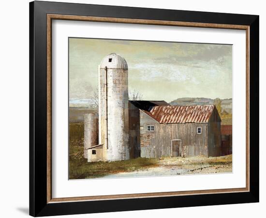 Barn Silo - Lubbock-Mark Chandon-Framed Giclee Print