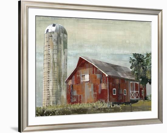 Barn Silo - Tulsa-Mark Chandon-Framed Giclee Print