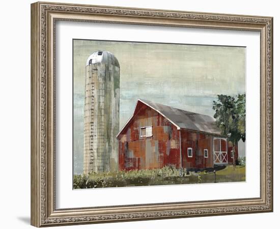 Barn Silo - Tulsa-Mark Chandon-Framed Giclee Print