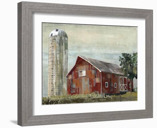 Barn Silo - Tulsa-Mark Chandon-Framed Giclee Print