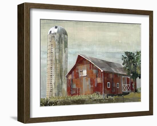 Barn Silo - Tulsa-Mark Chandon-Framed Giclee Print