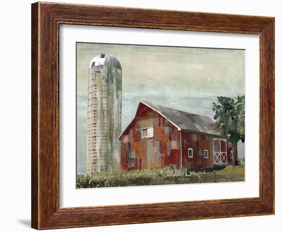 Barn Silo - Tulsa-Mark Chandon-Framed Giclee Print