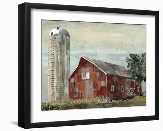 Barn Silo - Tulsa-Mark Chandon-Framed Giclee Print