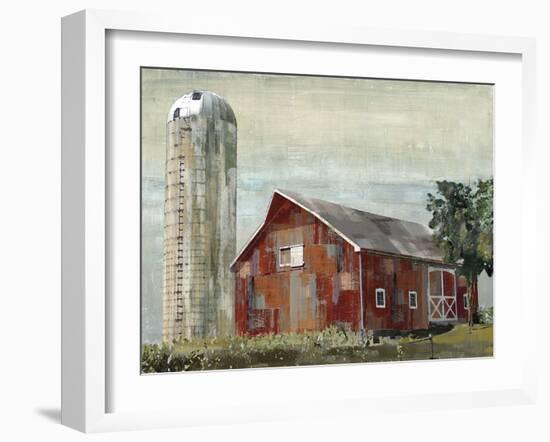 Barn Silo - Tulsa-Mark Chandon-Framed Giclee Print