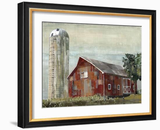 Barn Silo - Tulsa-Mark Chandon-Framed Giclee Print