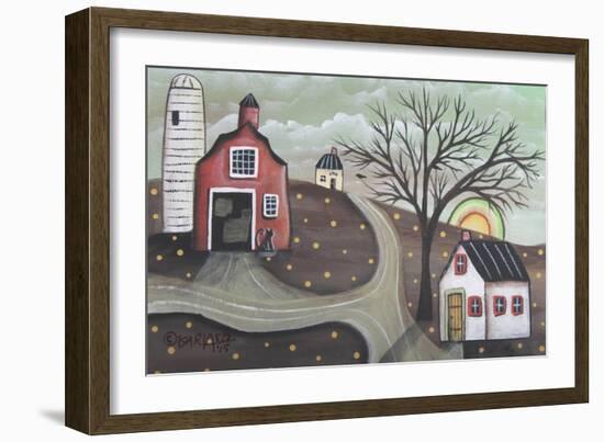 Barn Silo-Karla Gerard-Framed Giclee Print