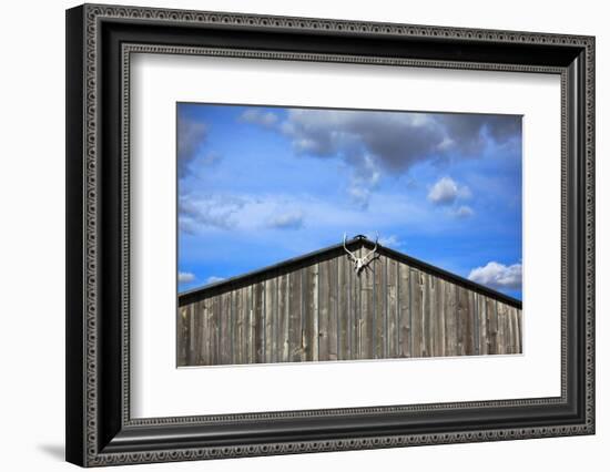 Barn & Sky-Jason Savage-Framed Art Print