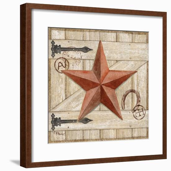 Barn Star I-Paul Brent-Framed Art Print