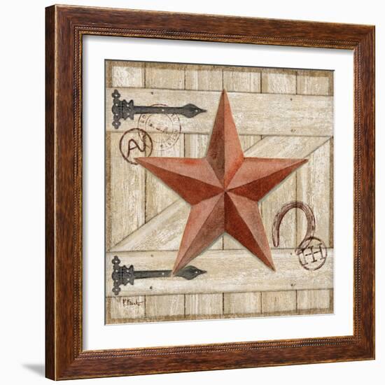 Barn Star I-Paul Brent-Framed Art Print