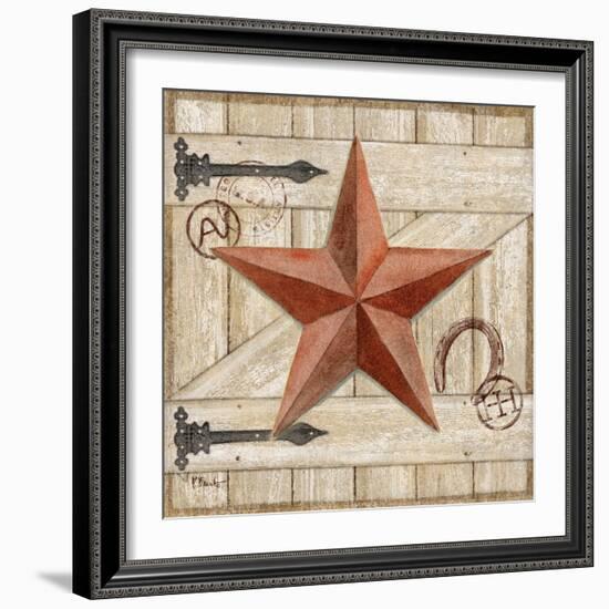 Barn Star I-Paul Brent-Framed Art Print