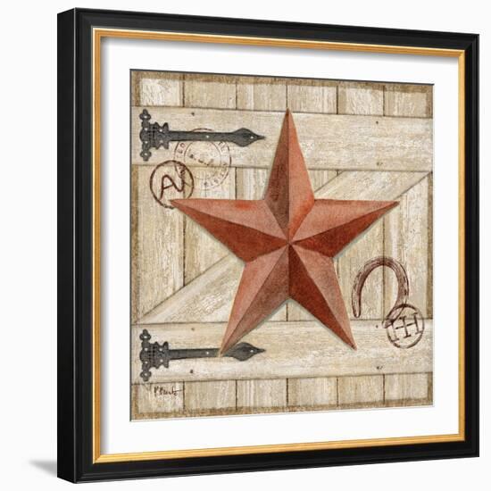 Barn Star I-Paul Brent-Framed Art Print