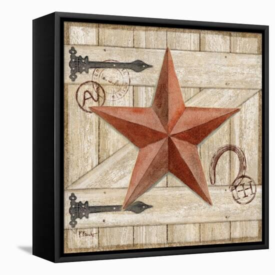 Barn Star I-Paul Brent-Framed Stretched Canvas